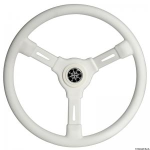 Volante bianco 3 razze 355 mm